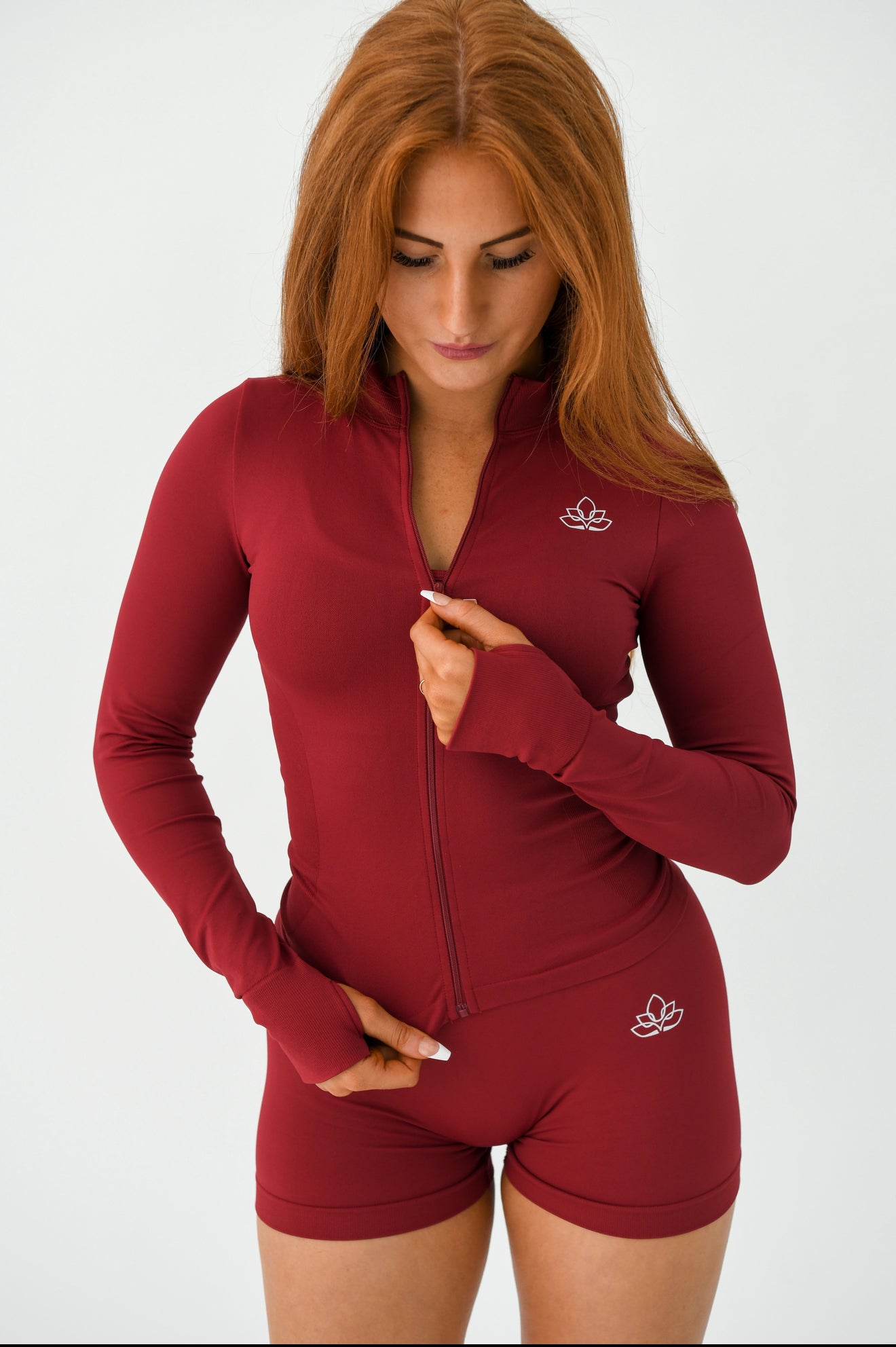 Elevate Burgundy Jacket