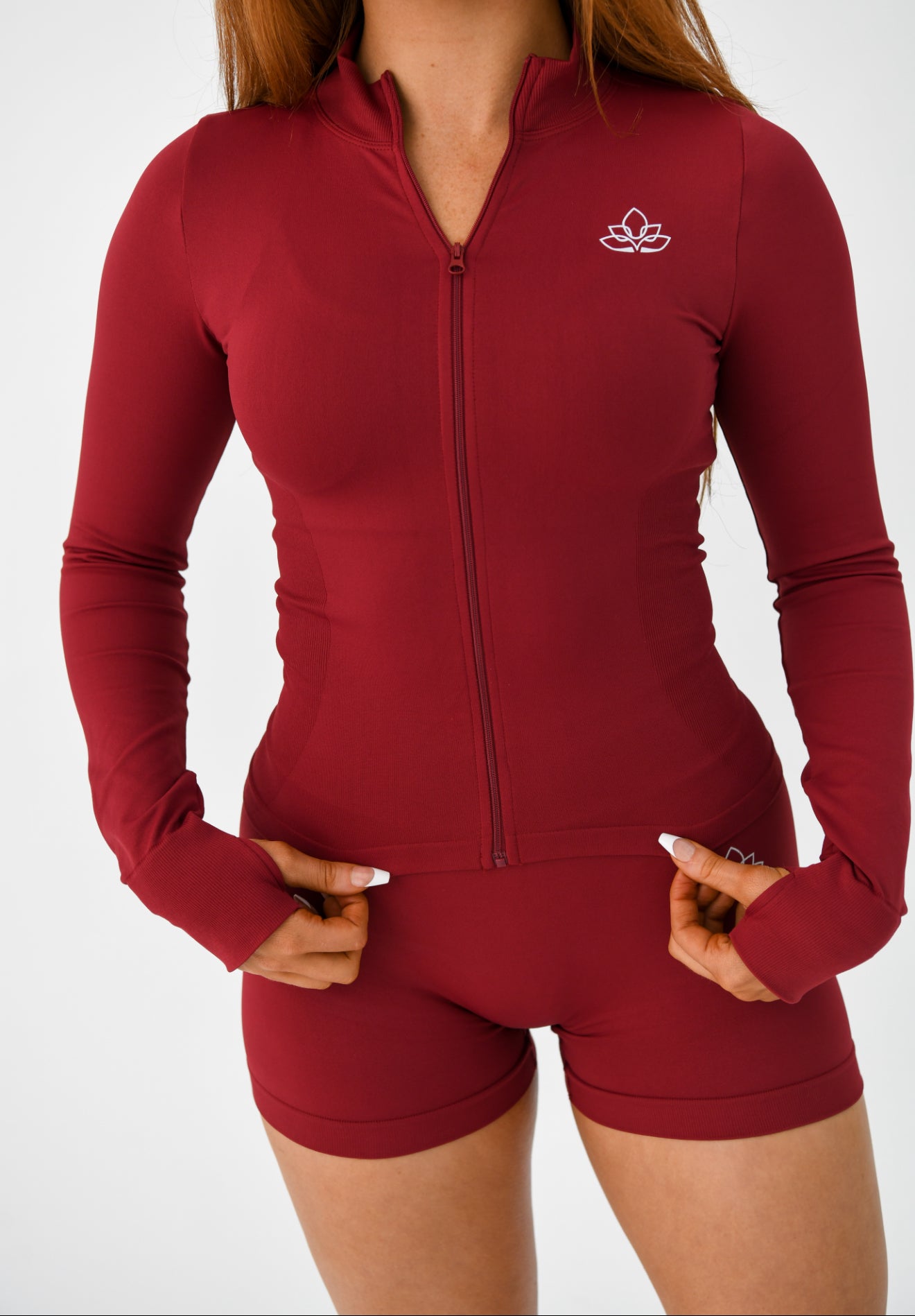 Elevate Burgundy Jacket