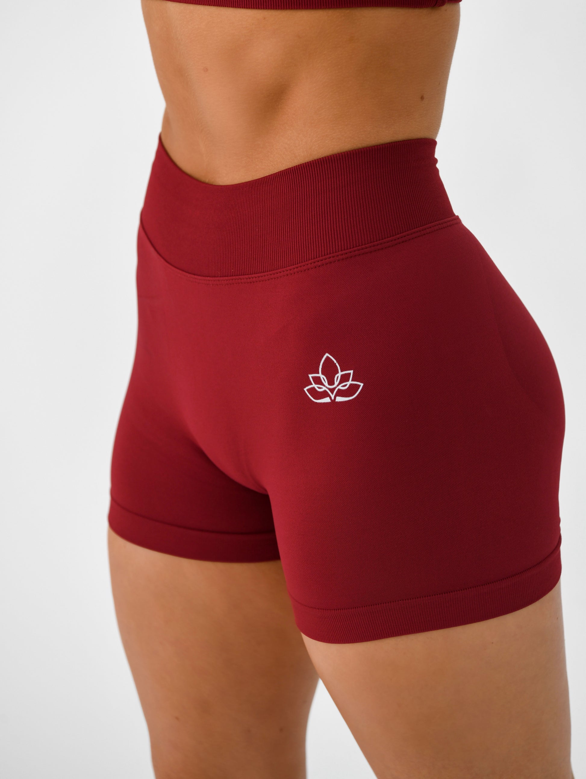 Elevate Burgundy Shorts